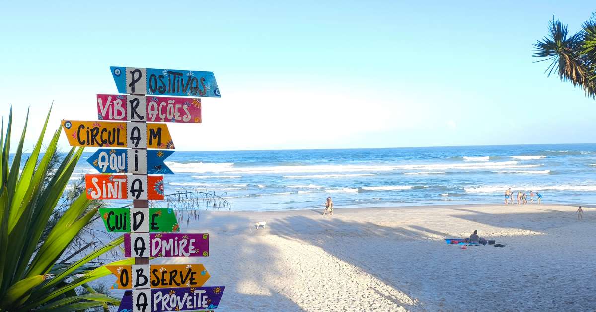 Fim da tarde na Praia da Barra